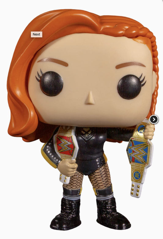 Funko POP! WWE Becky Lynch with Two Belts Exclusive