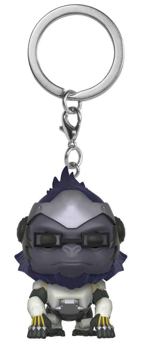 Funko Pop Keychain: Overwatch - Winston Collectible Figure, Multicolor