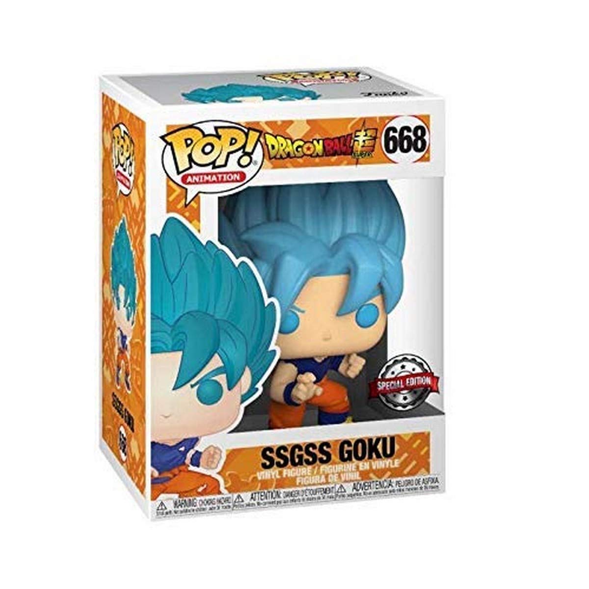 Funko POP! Animation: Dragon Ball Super - SSGSS Goku (Exclusive)