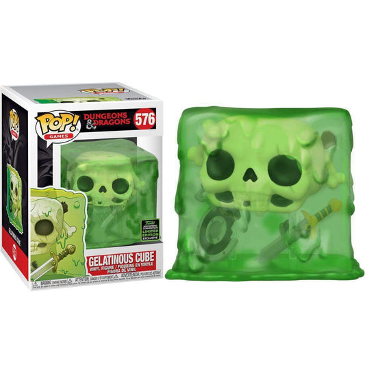 Funko POP! Dungeons and Dragons Gelatinous Cube Shared Sticker ECCC 2020 Exclusive