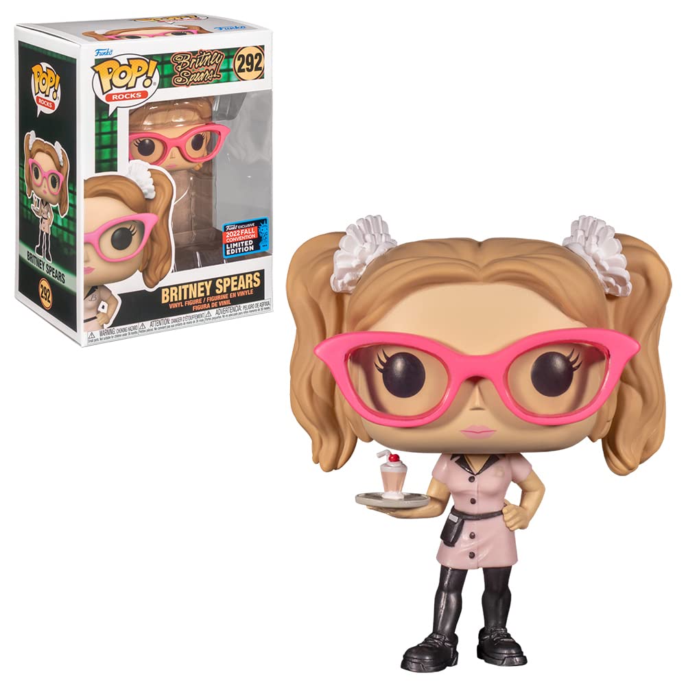 Funko POP! Rocks Britney Spears (You Drive Me Crazy) #292 Limited Edition 2022 Fall Convention Sticker