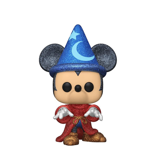 Funko POP! Disney Fantasia Sorcerer Mickey #990 [Diamond] Exclusive