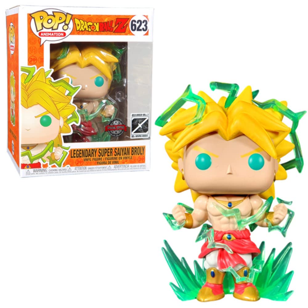 Funko POP! Animation Dragon Ball Z 6 Inch Legendary Super Saiyan Broly #623 Exclusive