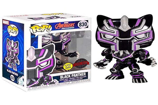 Funko POP! Avengers Mechstrike Black Panther #830 [Glows in the Dark] Exclusive