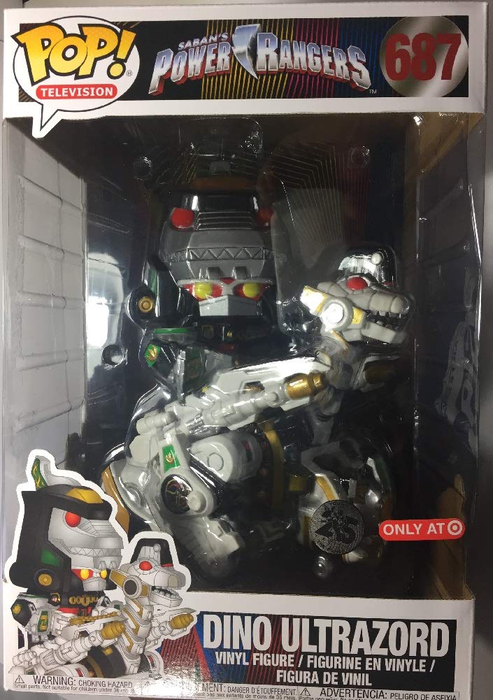 Funko POP! Television Mighty Morphin Power Rangers 10 Inch Dino Ultrazord #687 Exclusive