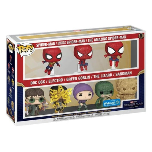 Spider-Man 8 Pack - Funko POP! - Marvel - Walmart Exclusive