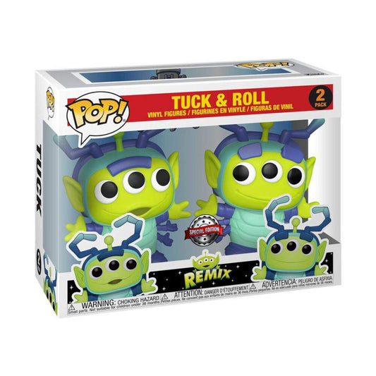 Funko POP! Toy Story Disney Alien Remix Tuck & Roll 2-Pack Exclusive