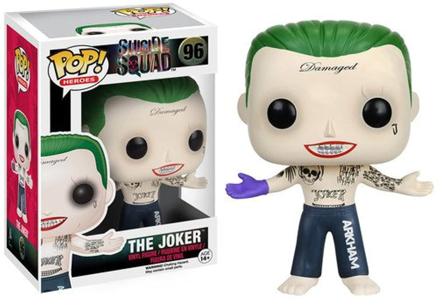 Funko POP! DC Heroes Suicide Squad, The Joker Shirtless