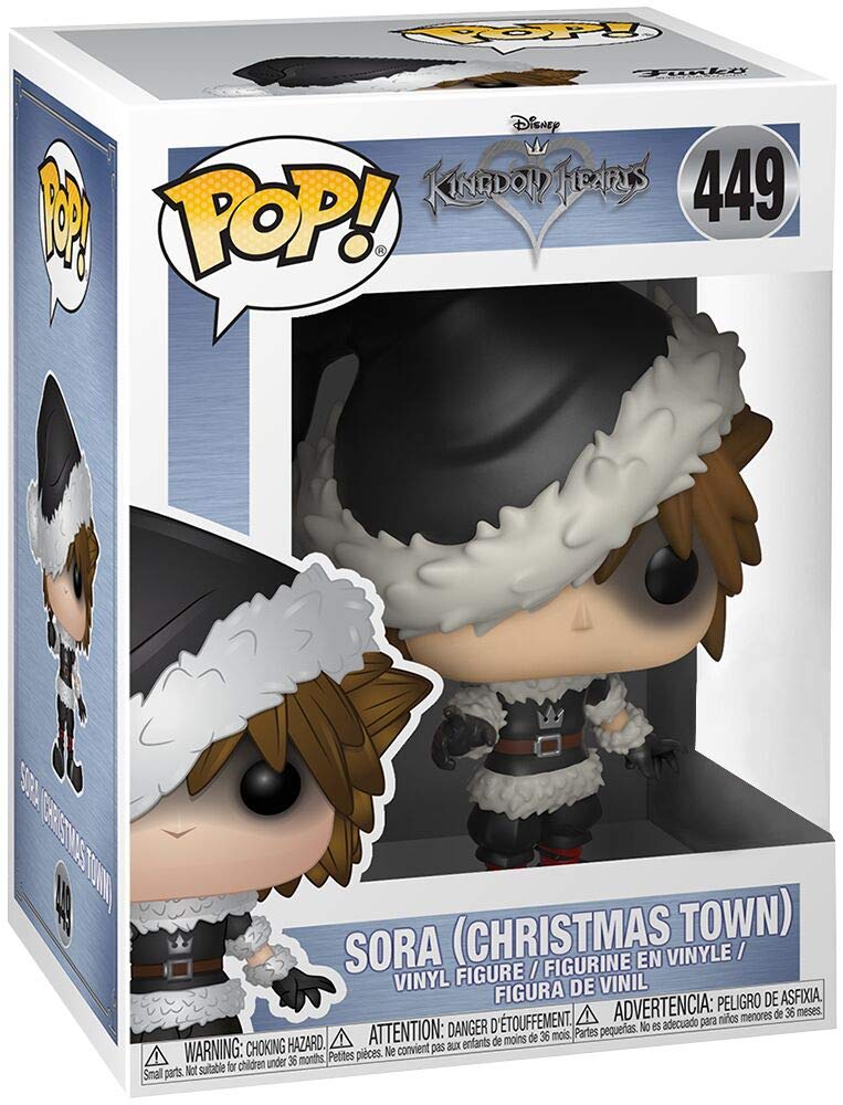 Funko POP! Kingdom Hearts Christmas Town Sora Exclusive