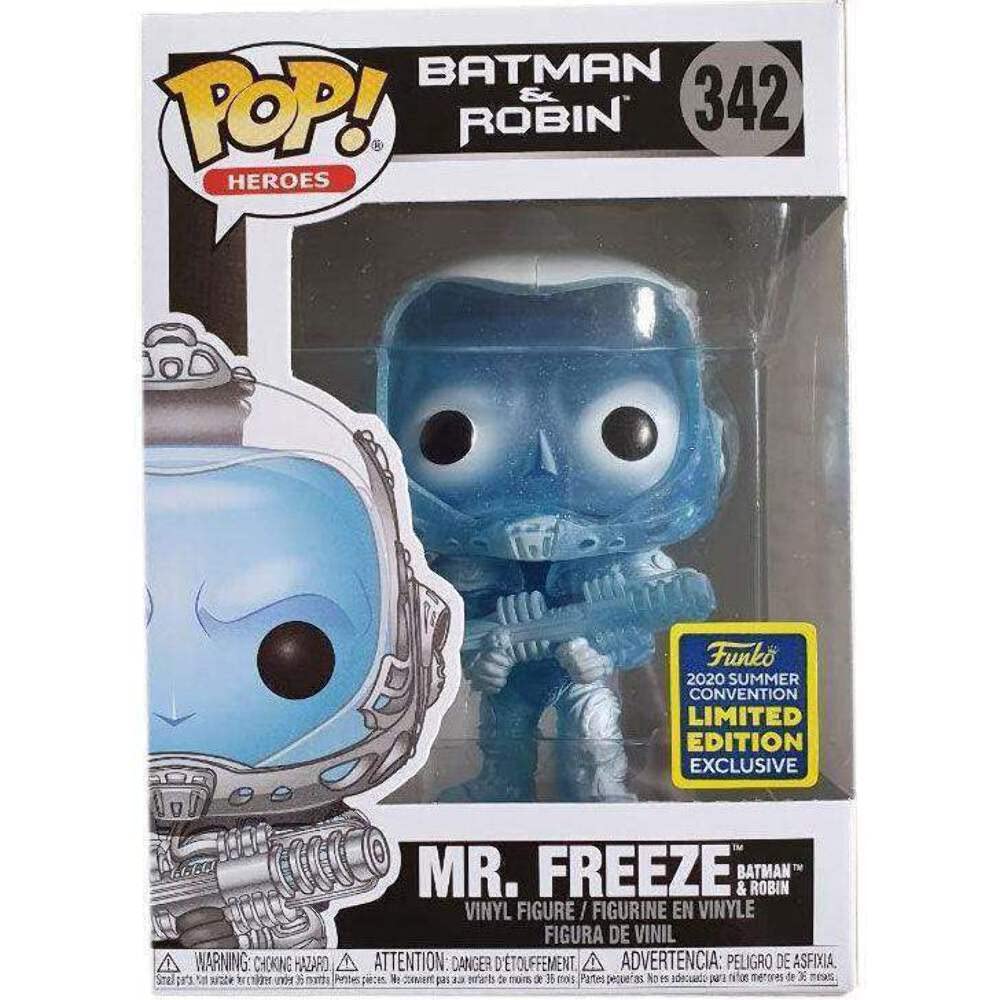Funko POP! DC Heroes #342 Mr. Freeze Glitter (2020 Summer Convention Exclusive)