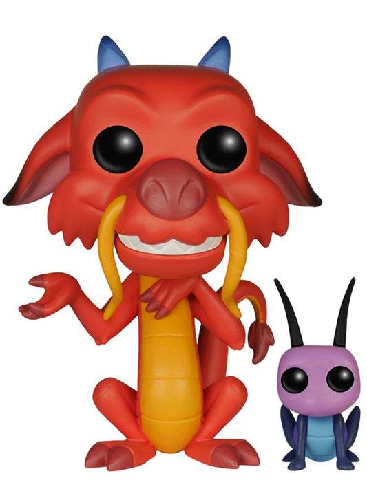 Funko POP! Mulan Mushu and Cricket