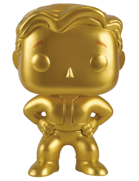 Funko POP! Games Fallout Vault Boy Gold 53 Exclusive