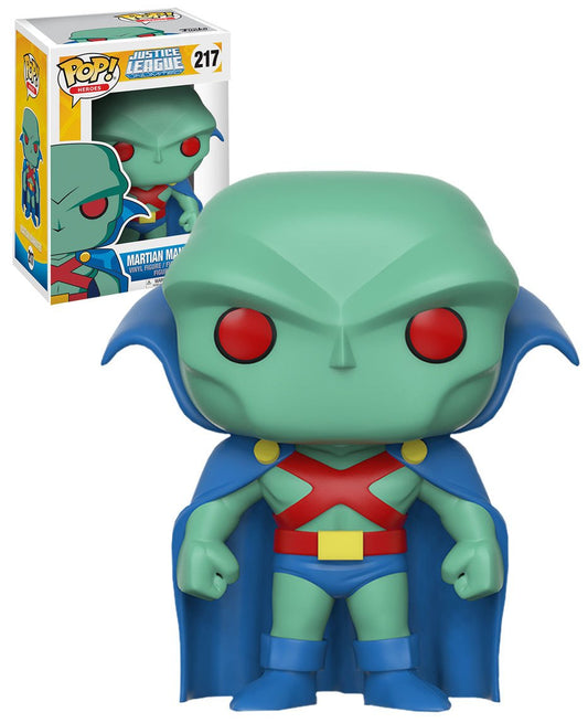 Funko POP! Justice League Unlimited "Martian Manhunter" #217 Exclusive