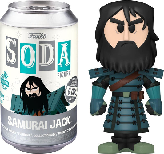 Funko Samurai Jack - Armored Jack Soda Vinyl Figure, 10 cm Height