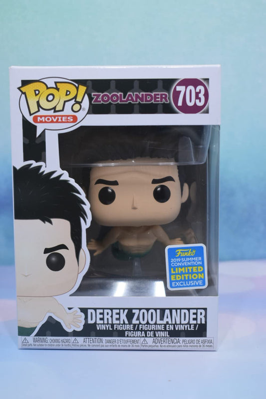 Funko POP! Movies Zoolander Derek Zoolander Mermaid Exclusive