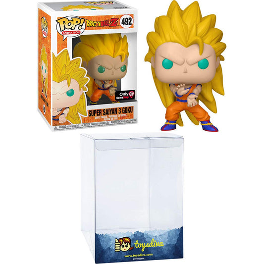 Funko POP! Animation Dragon Ball Z - Super Saiyan 3 Goku #492