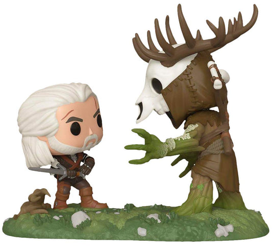 Funko POP! Games The Witcher III Wild Hunt Geralt Vs Leshen Insider Club Exclusive Game Moment