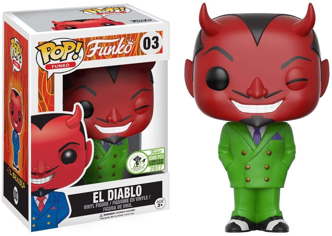 Funko POP! El Diablo Green Suit Emerald City Comic Con Exclusive