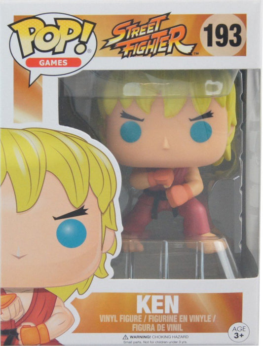 Funko POP! Street Fighter Ken Exclusive #193