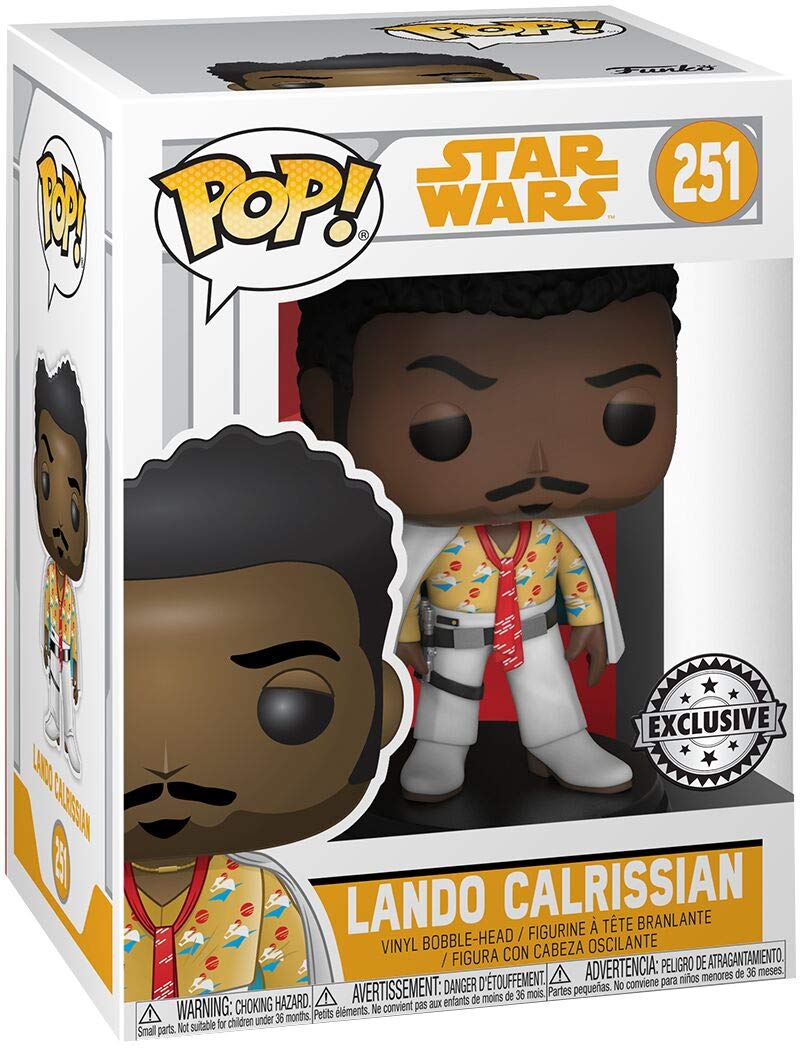 Funko POP! Star Wars #251 Lando Calrissian Solo Movie Hot Topic Exclusive