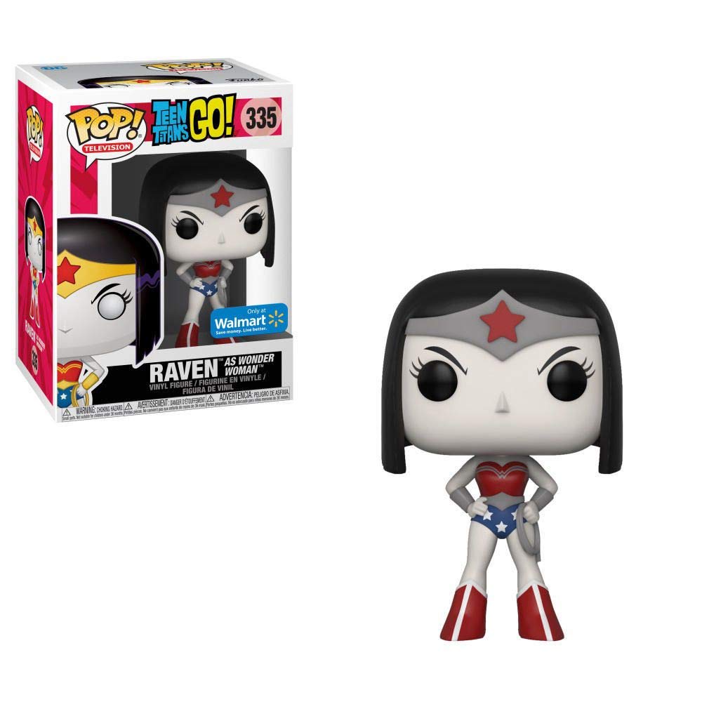 Funko POP! Television: Teen Titans Go! - Raven as Wonder Woman - Walmart Exclusive