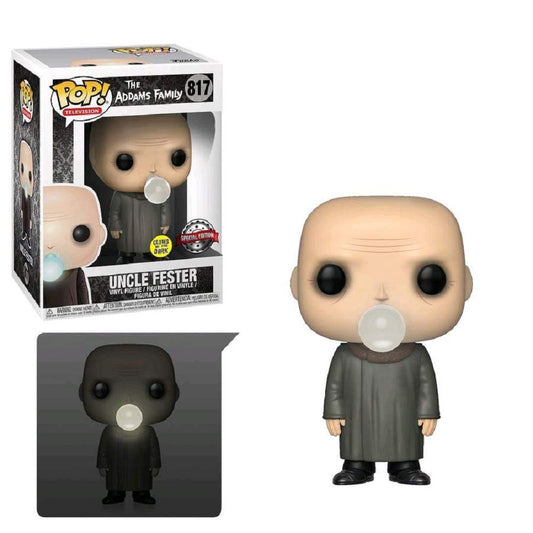 Funko POP! Television: The Addams Family - Uncle Fester with Light Bulb (Exclusive)