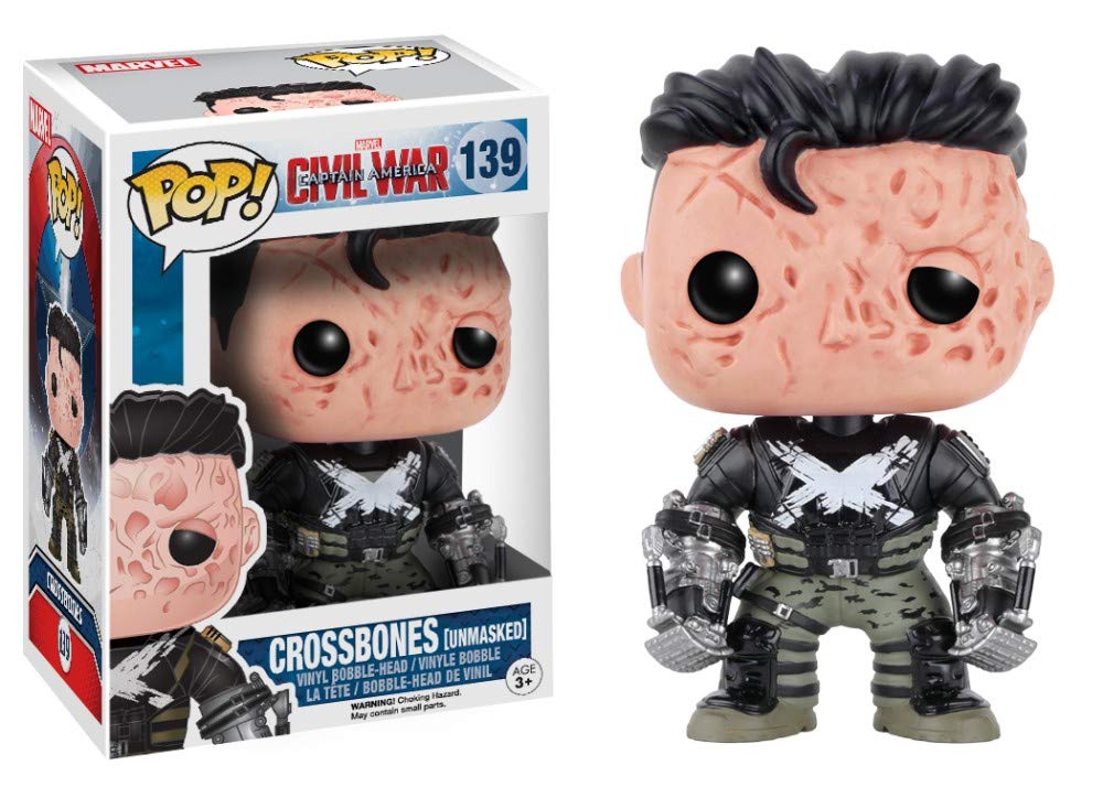 Funko POP! Marvel Crossbones Unmasked #139