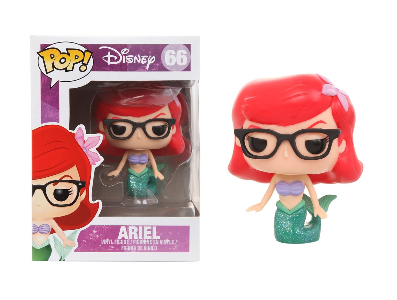 Funko POP! Disney The Little Mermaid Ariel #66 [Glasses] Exclusive