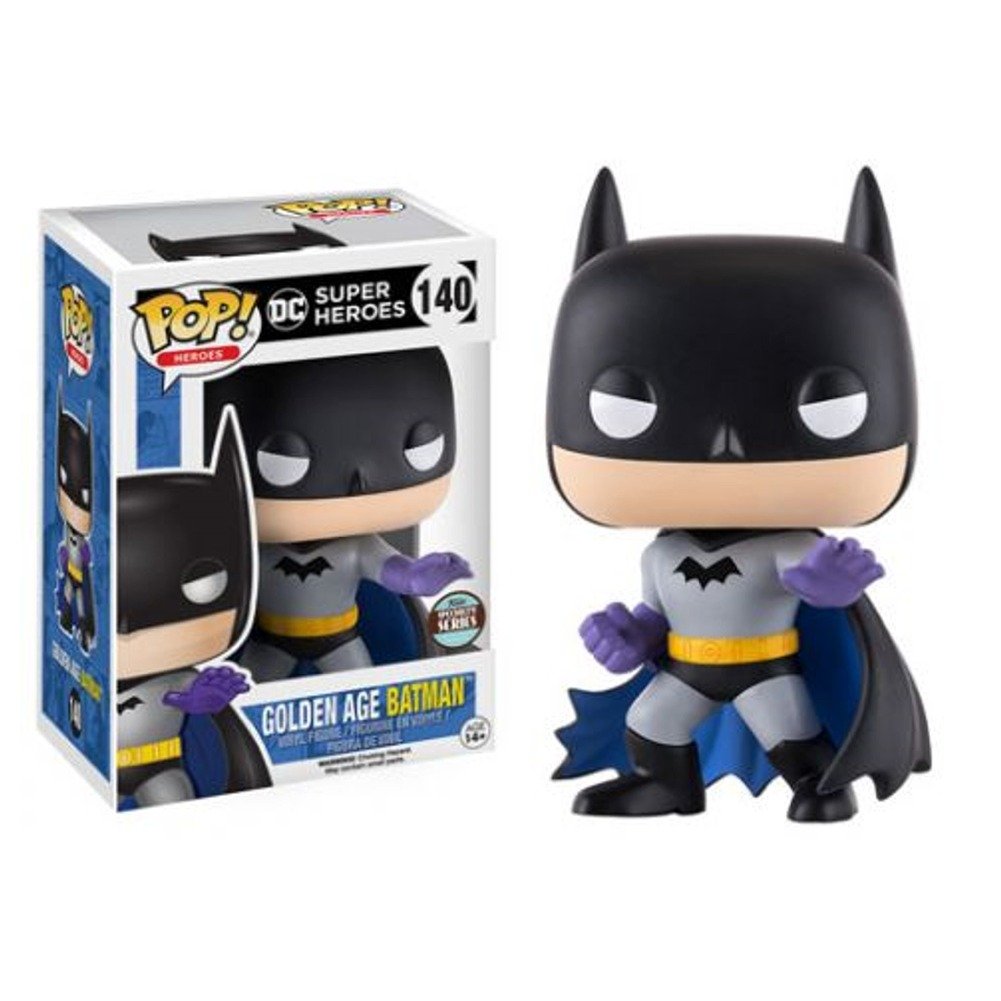 Funko POP! Heroes DC Super Heroes Golden Age Batman #140 Specialty Series Exclusive