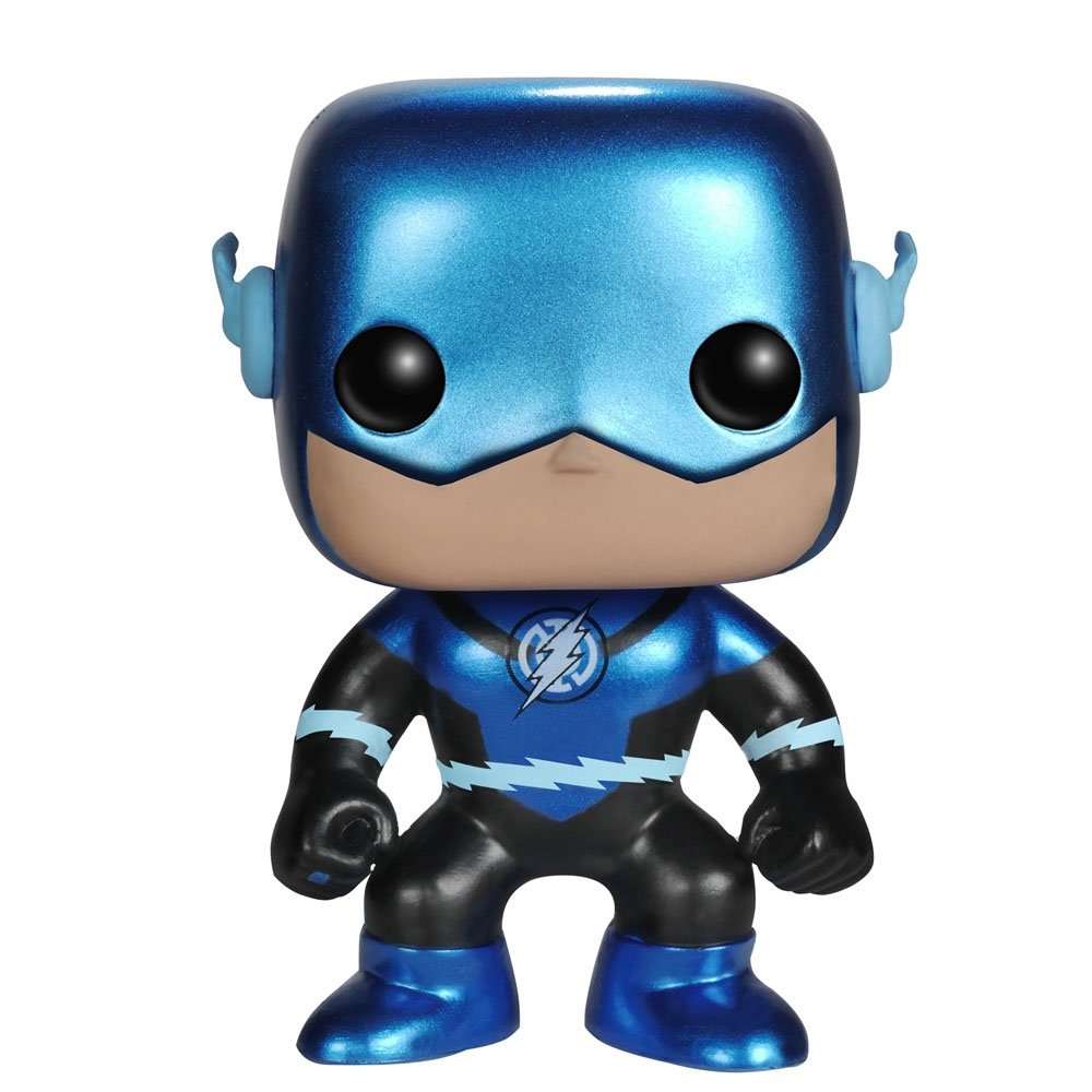 Funko POP! Heroes DC Blue Lantern: The Flash #47 [Metallic] Exclusive