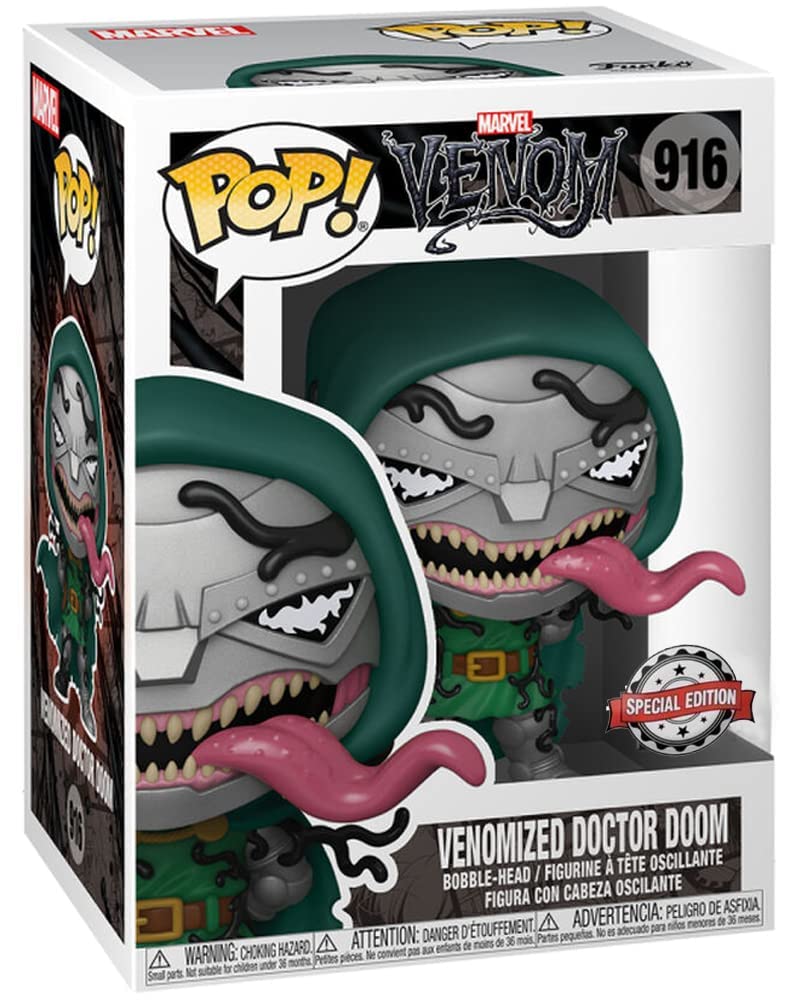Funko POP! Marvel Venom - Venomized Doctor Doom #916 FYE Exclusive