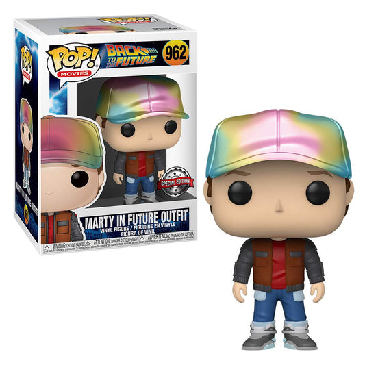 Funko POP! Movies Back to The Future Future Marty [Metallic]