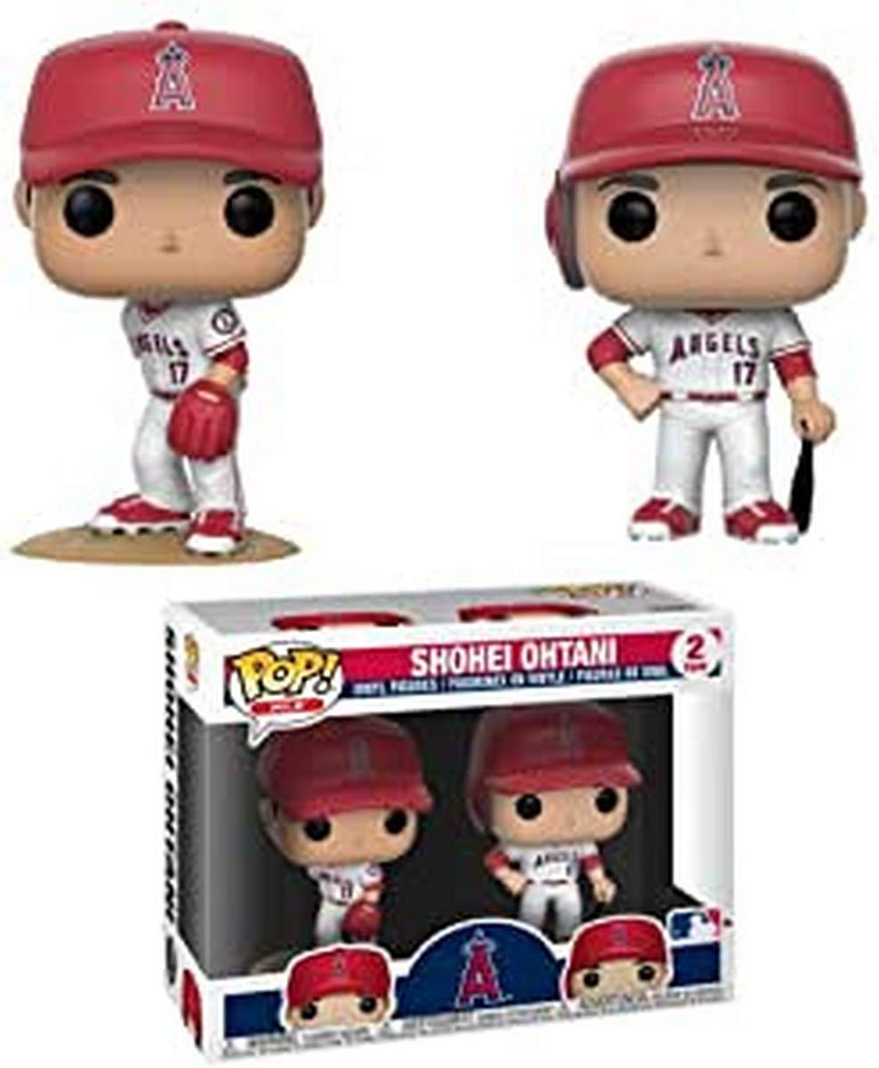Funko POP! Baseball: Angels - Shohei Ohtani Vinyl Figures (2-Pack)