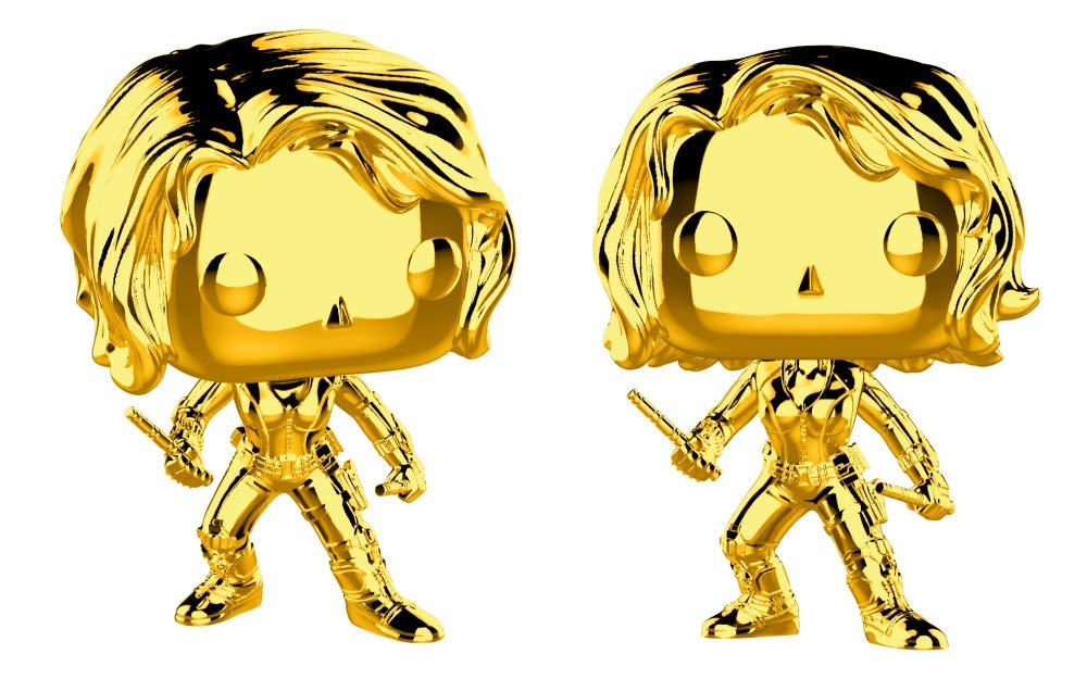 Funko POP! Marvel Marvel Studios 10 Black Widow (Gold Chrome)