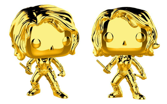 Funko POP! Marvel Marvel Studios 10 Black Widow (Gold Chrome)