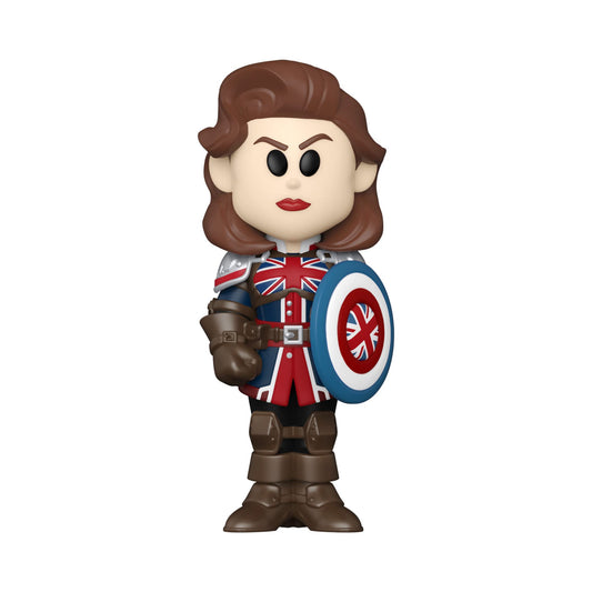 Funko Vinyl Soda: Marvel - What If…?, Captain Carter with Chase (Styles May Vary)