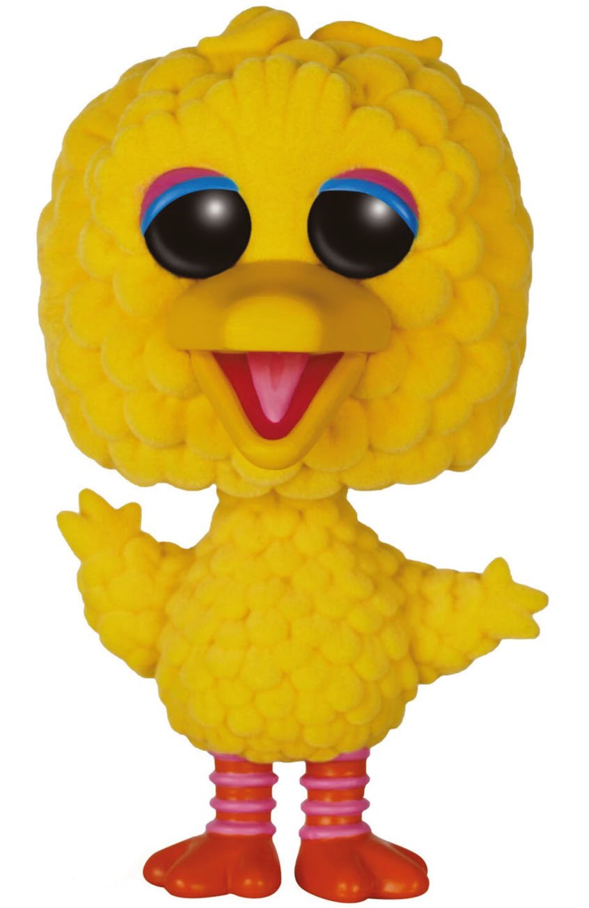 Funko POP! Sesame Street 6 Inch Big Bird #10 [Flocked] Exclusive Oversize