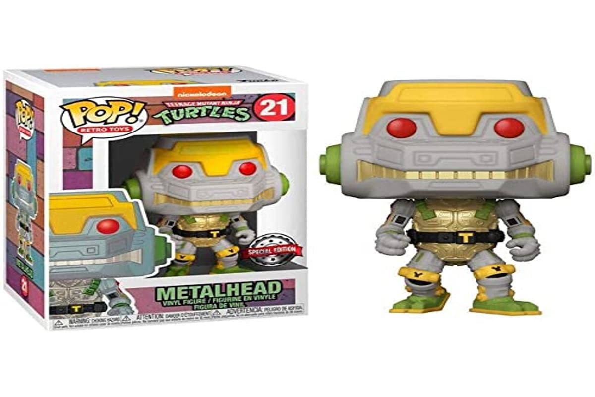 Funko POP! Teenage Mutant Ninja Turtles Exclusive Metalhead #21 [POP! Protector]