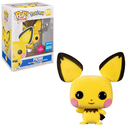 Funko POP! Games Pokemon Pichu #579 [Flocked] Exclusive