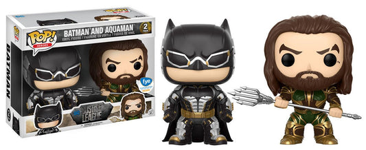 Funko POP! Heroes: Batman and Aquaman - DC Justice League - FYE Exclusive (2 Pack)
