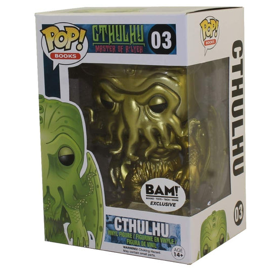 Funko Cthulhu POP! Books Cthulhu Vinyl Figure #03 [Gold]