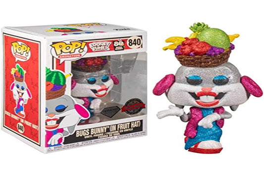 Funko POP! Animation Looney Tunes Bugs Bunny in Fruit Hat Diamond Exclusive