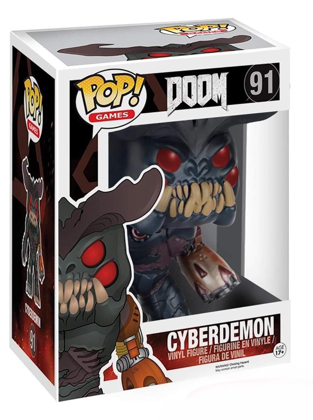 Funko POP! Games: Doom 6 Inch Cyberdemon #91