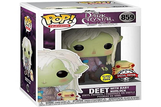 Funko POP! Dark Crystal Deet and Baby Nurlock Glow