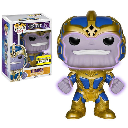 Funko POP! Marvel Guardians of the Galaxy 6 Inch Thanos #78 [Glows in the Dark] Exclusive