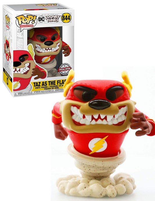 Funko POP! Animation DC Looney Tunes Taz As the Flash #844 Exclusive