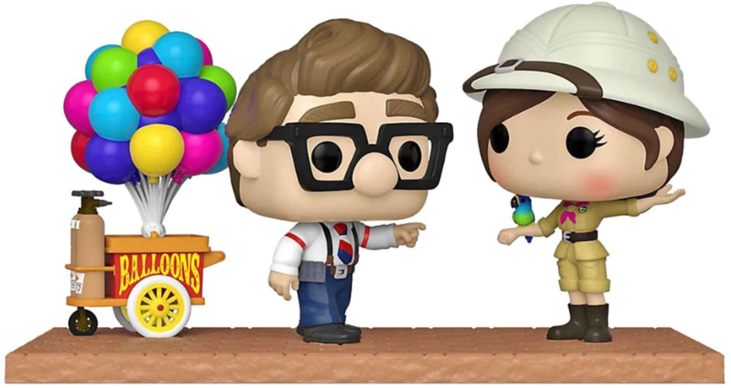 Funko POP! Moment Disney Pixar Up Carl & Ellie with Balloon Carts - BoxLunch Exclusive