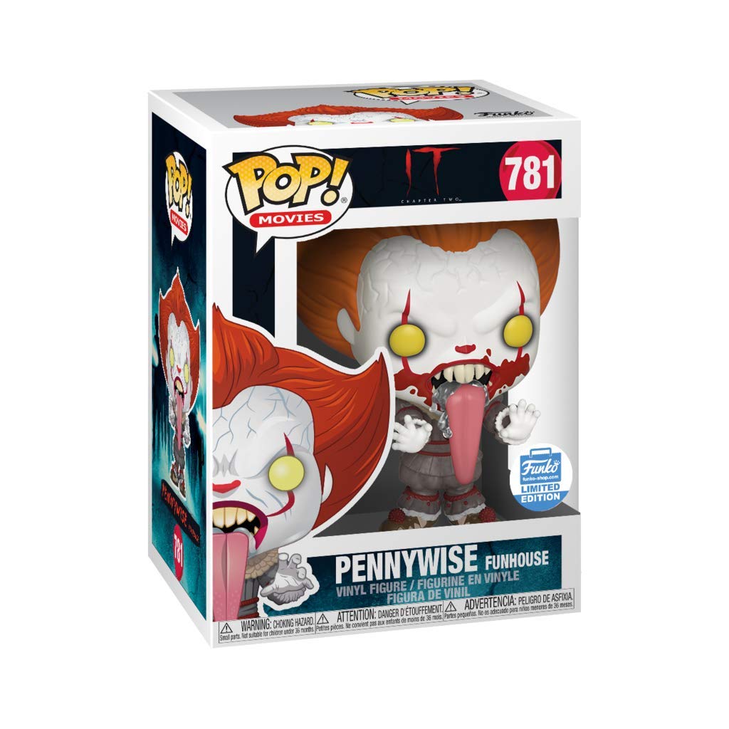 Funko POP! Movies IT Chapter Two Pennywise Funhouse #781 [Blood Splatter] Funko Shop Exclusive