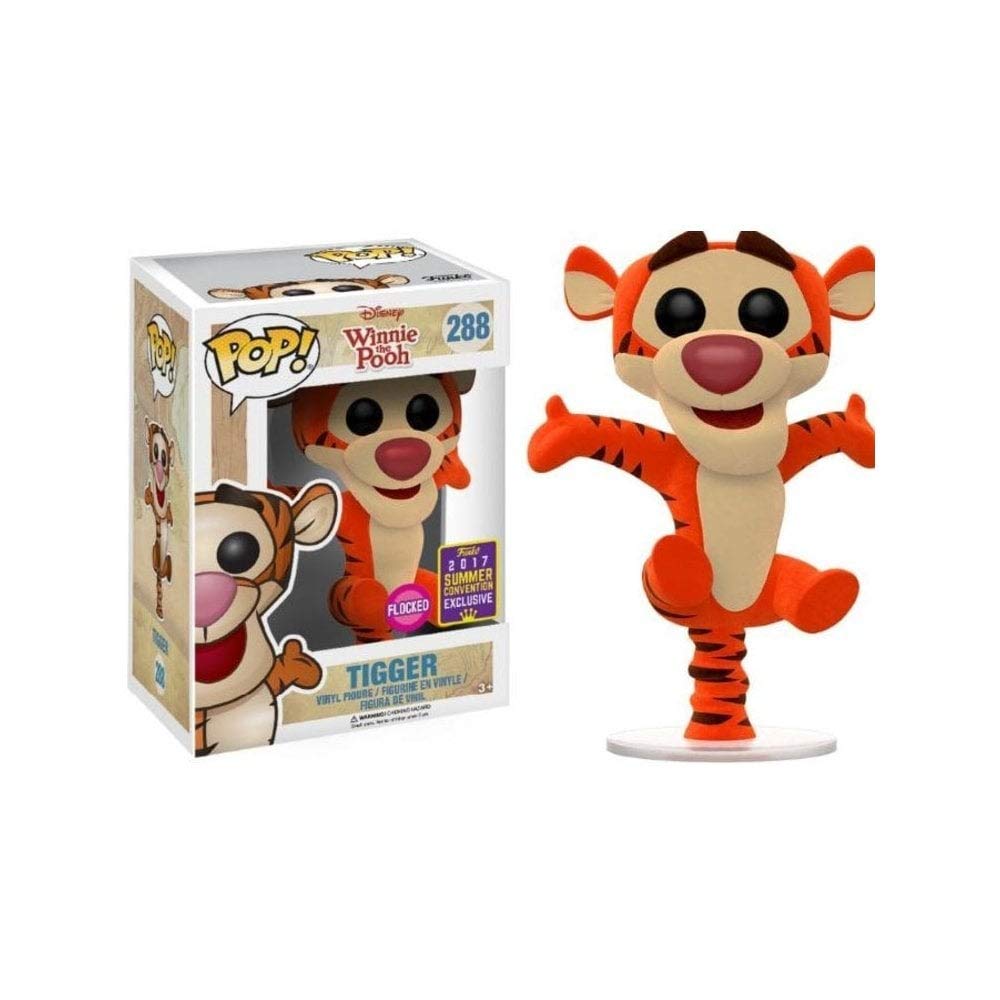 Funko POP! Flocked Tigger #288 (2017 Summer Convention Exclusive)