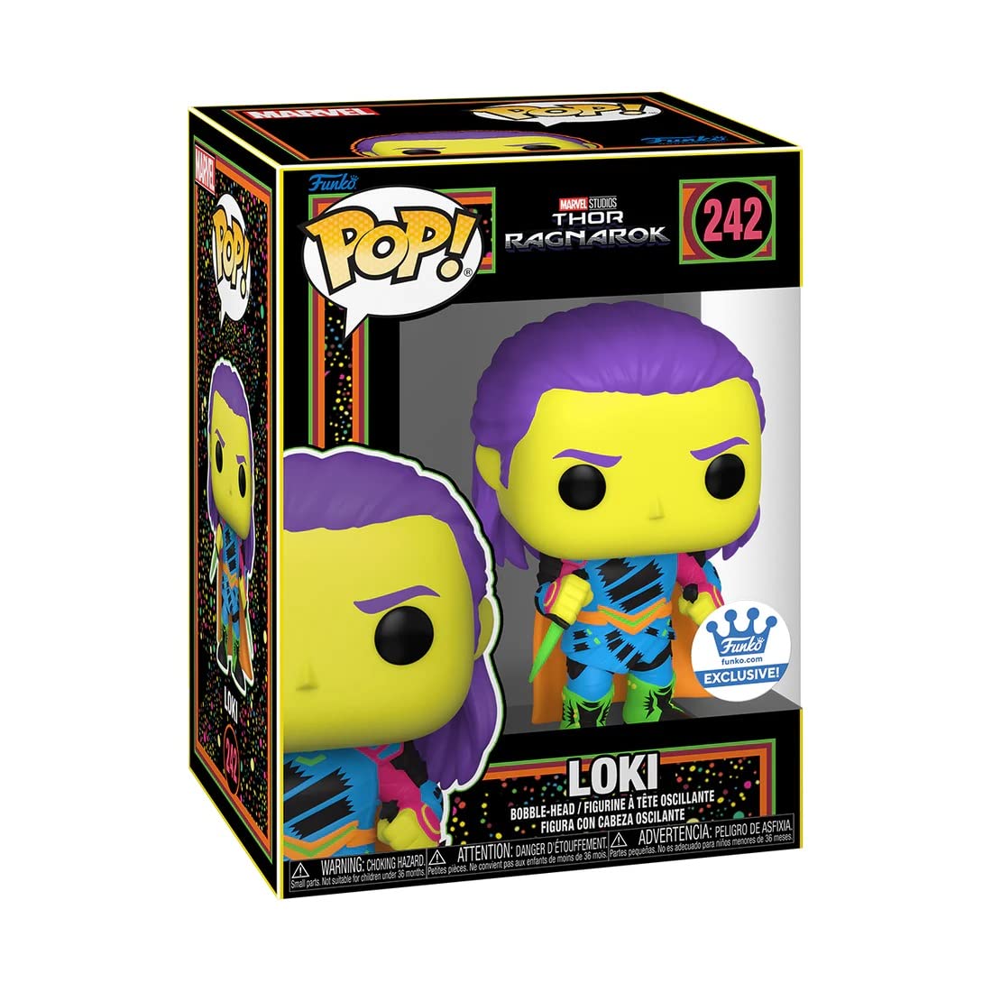 Funko POP! Marvel Studios Thor Ragnarok Loki #242 Exclusive